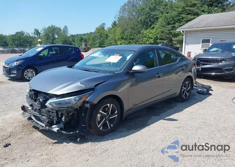 2025 Nissan Sentra Sv from USA, damaged, VIN 3N1AB8CV8SY240770